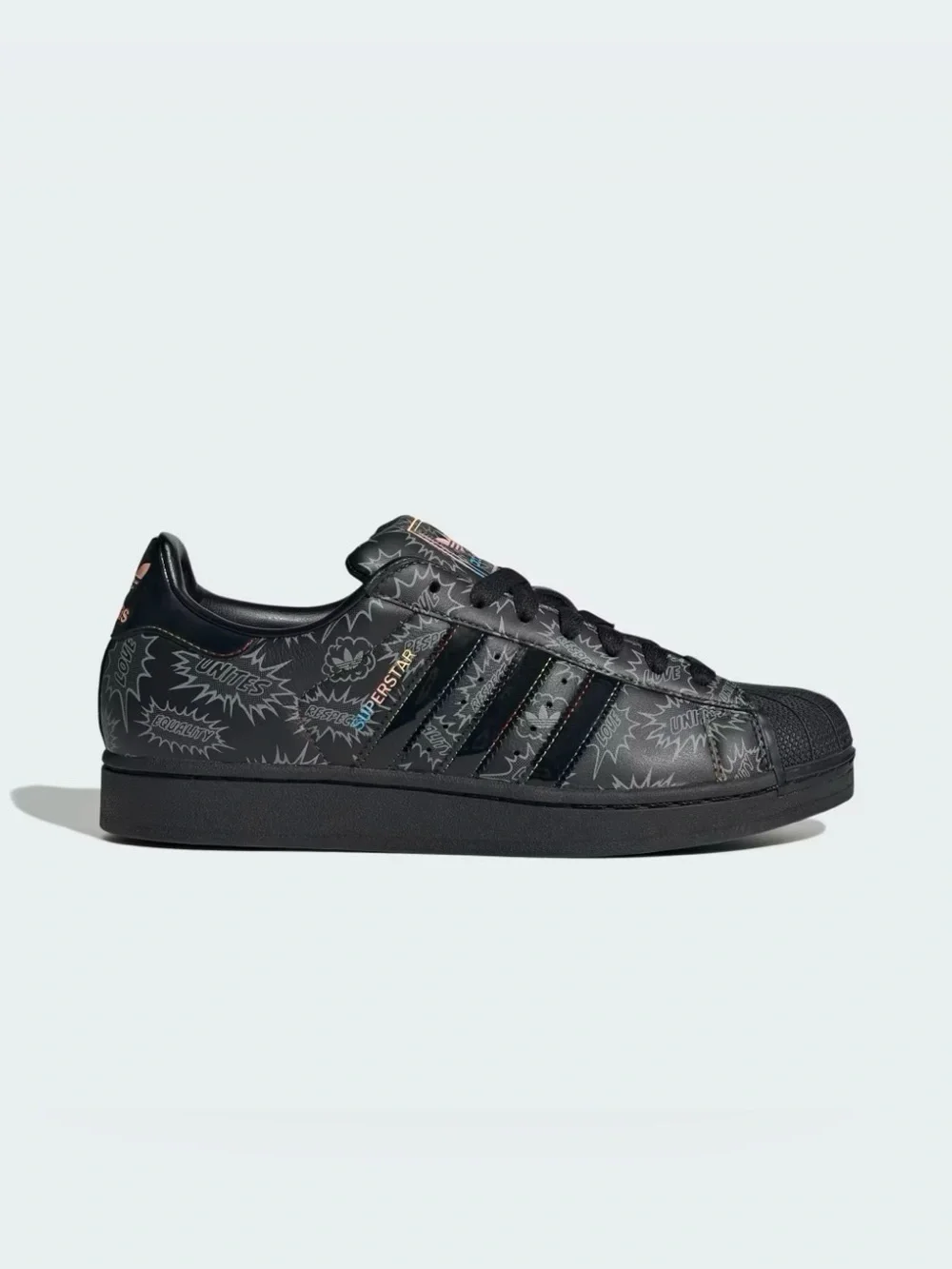 Adidas Superstar II Love Respect Black Men’s Shoes KJ3276